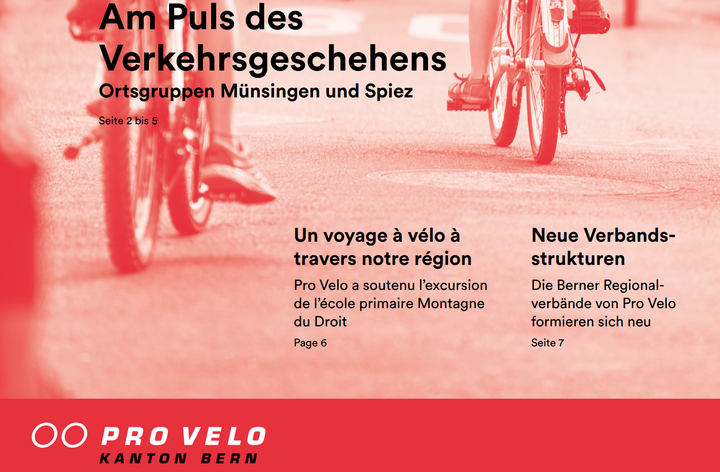 Wir treten in die Pedale für ein velofreundliches Münsingen