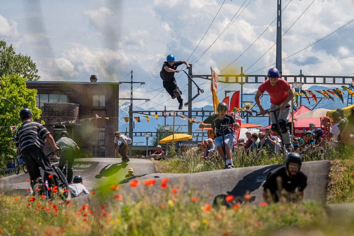 Vom Provisorium zum Prunkstück: Münsingens neuer Freestyle-Park! 🚴‍♂️✨